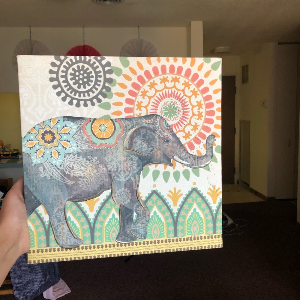Elephant wall hanging